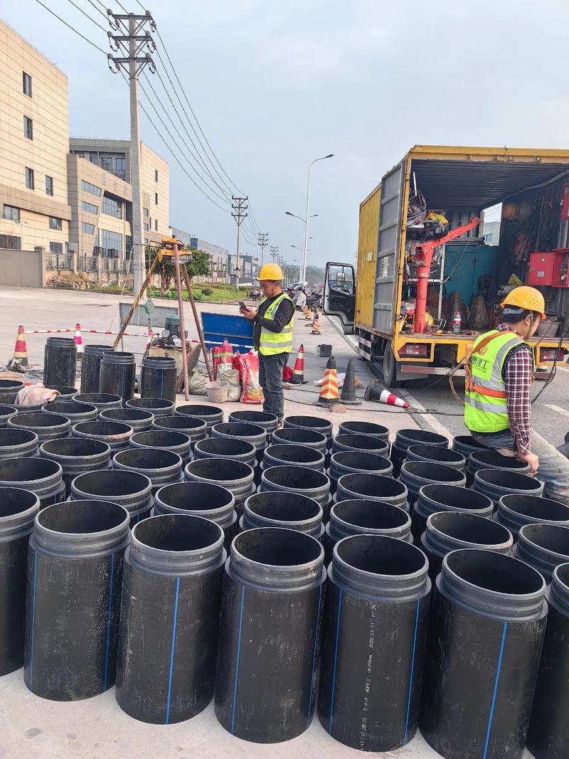 郑场镇管道短管置换