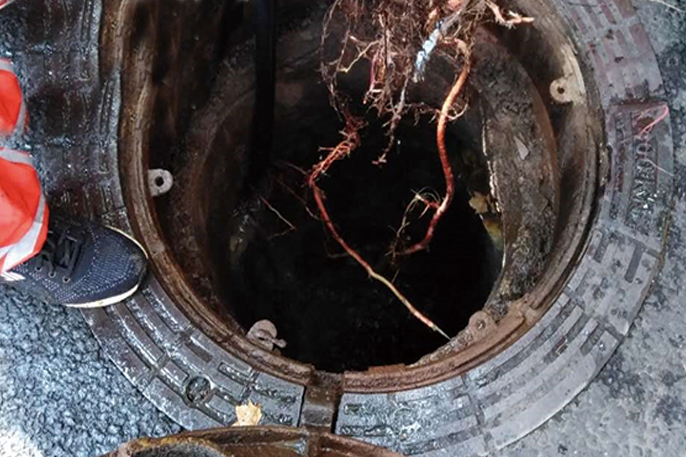 郑场镇管道预处理